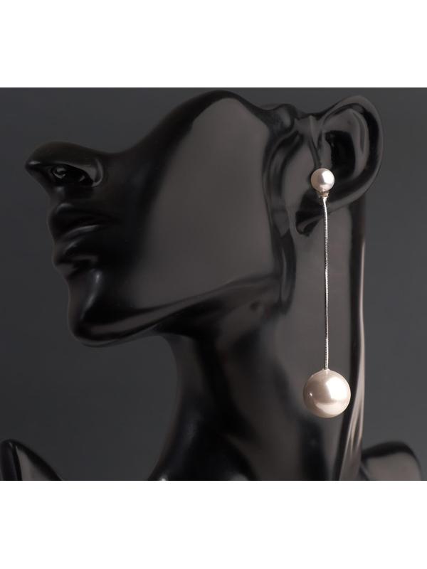 Серьги с жемчугом 