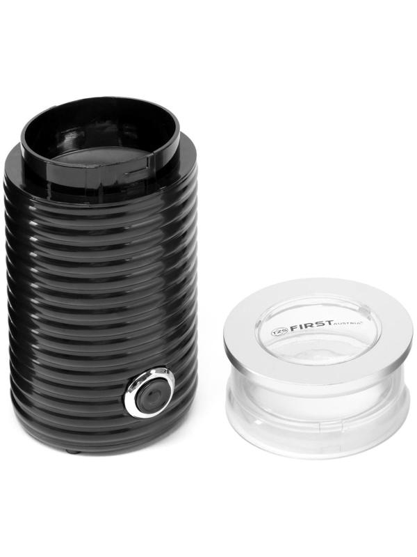 Кофемолка FIRST FA-5482-2-BA, электрическая, 160 Вт, 65 г, импульсный режим, чёрная