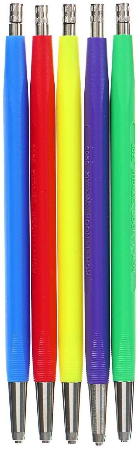 Карандаш цанговый 2.0 мм Koh-I-Noor 5209N Versatil, металл/пластик, МИКС