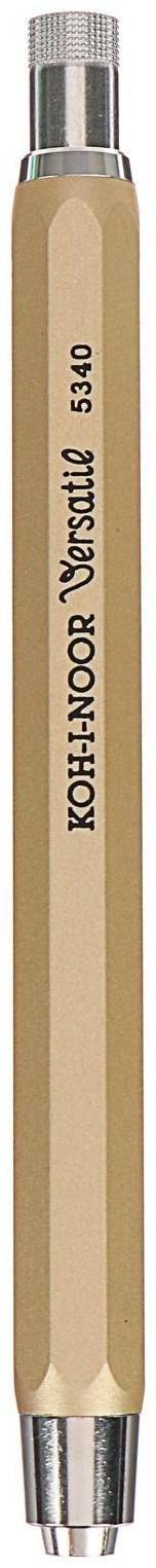 Карандаш цанговый 5.6 мм Koh-I-Noor 5340 Versatil, металл/пластик, золотой корпус
