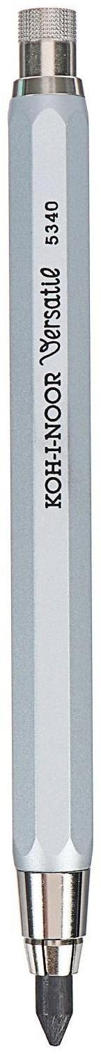 Карандаш цанговый 5.6 мм Koh-I-Noor 5340 Versatil, металл/пластик, серебряный корпус