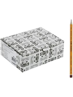 Карандаш чернографитный Koh-I-Noor 1770 B BLACK SUN, гранёный