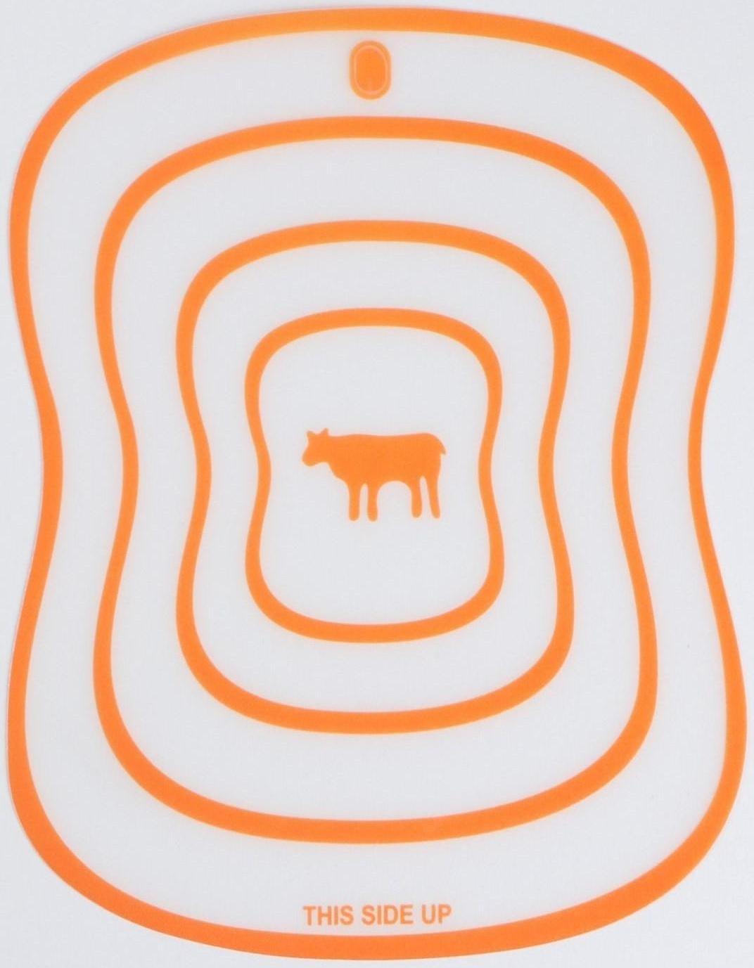 Набор досок разделочных пластиковых гибких Доляна «Ассорти», 4 шт, 20×14,7 см