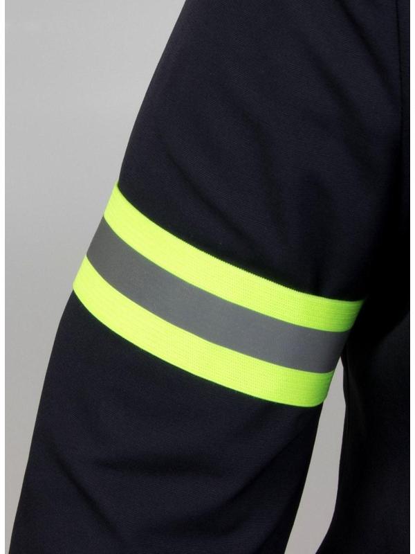 Повязка нарукавная светоотражающая, эластичная, на липучке, 35 × 3,8 см