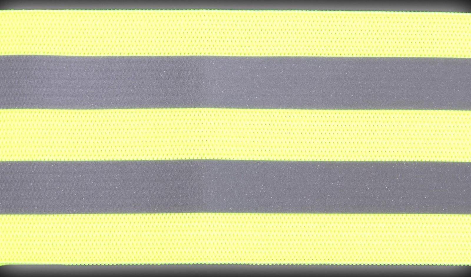 Повязка нарукавная светоотражающая, эластичная, на липучке, 35 × 4,8 см