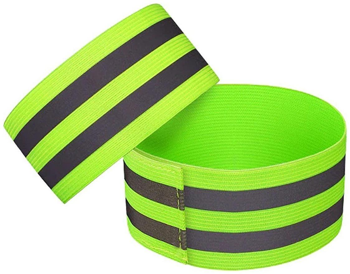 Повязка нарукавная светоотражающая, эластичная, на липучке, 35 × 4,8 см