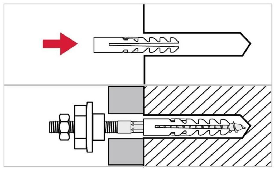 Набор для крепления раковин ЗУБР 