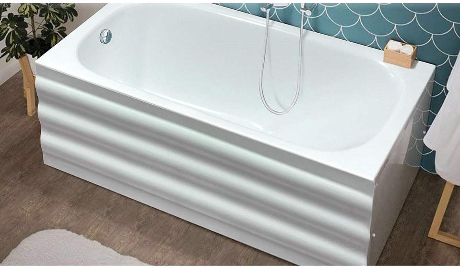 Ванна акриловая Eurolux LAIT Х15070, 150x70x40 см, без каркаса