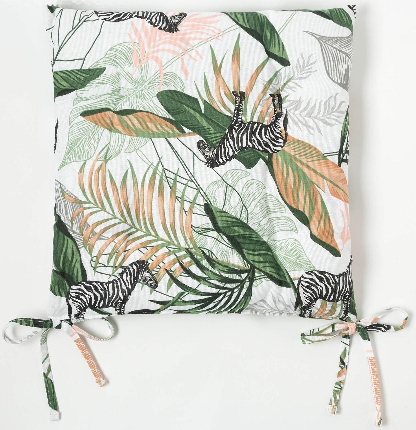 Сидушка на стул Доляна Modern kitchen 42х42х7см, МИКС,100% хл,164 г/м2