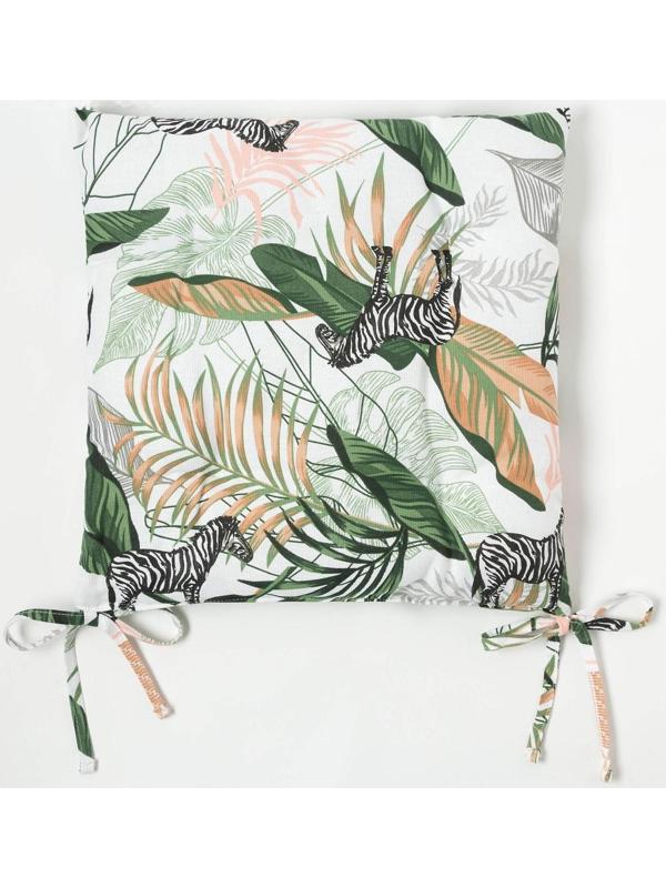 Сидушка на стул Доляна Modern kitchen 42х42х7см, МИКС,100% хл,164 г/м2