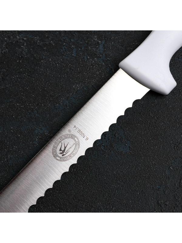 Нож для бисквита, рабочая поверхность 34 см, крупные зубчики