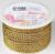 Нить для плетения, d = 4 мм, 15 ± 1 м, цвет золотой