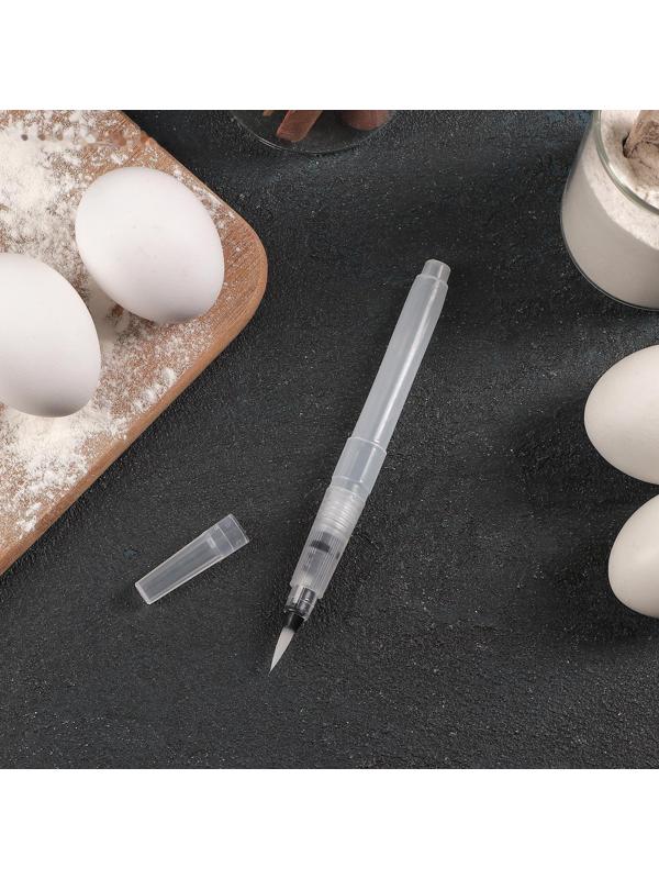 Кисть кондитерская для декорирования «Клякса», 15,5×1 см