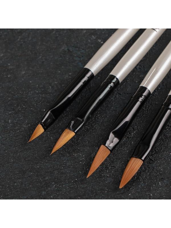 Набор кондитерских кисточек для декорирования «Топаз», 5 шт