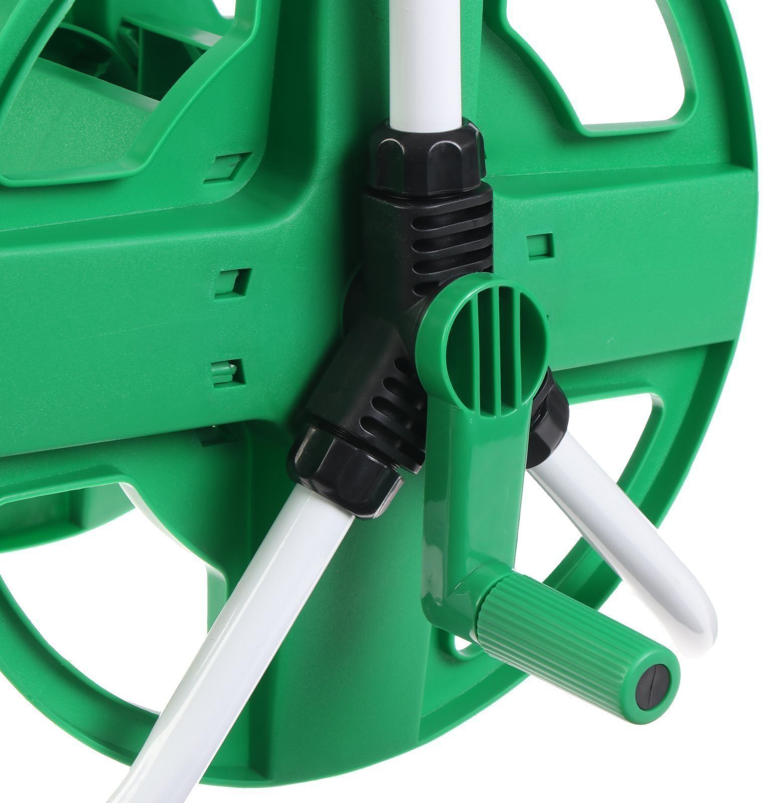 Катушка для шланга до 30 метров, металл, пластик