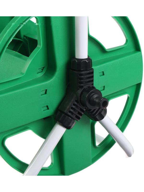 Катушка для шланга до 30 метров, металл, пластик