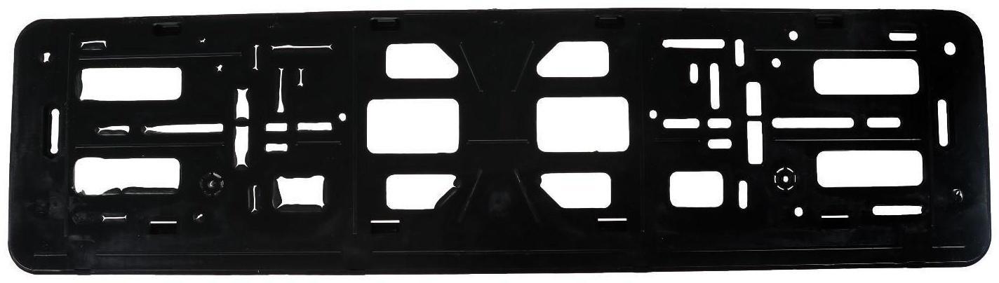 Рамка для автомобильного номера, книжка, синяя, 