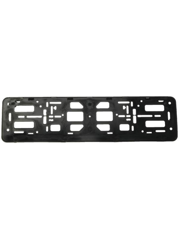 Рамка для автомобильного номера, книжка, черная 