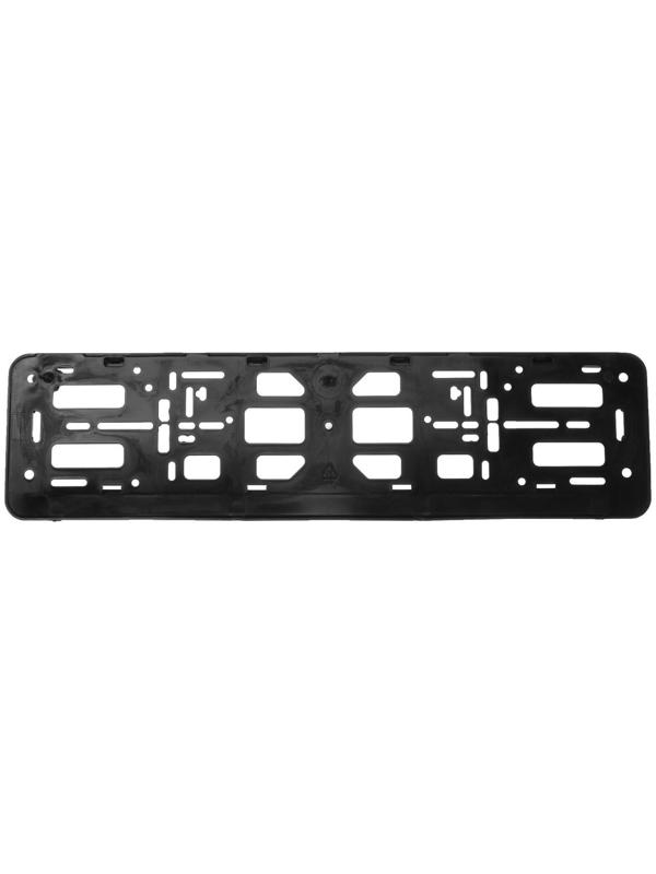 Рамка для автомобильного номера, книжка, черная, 