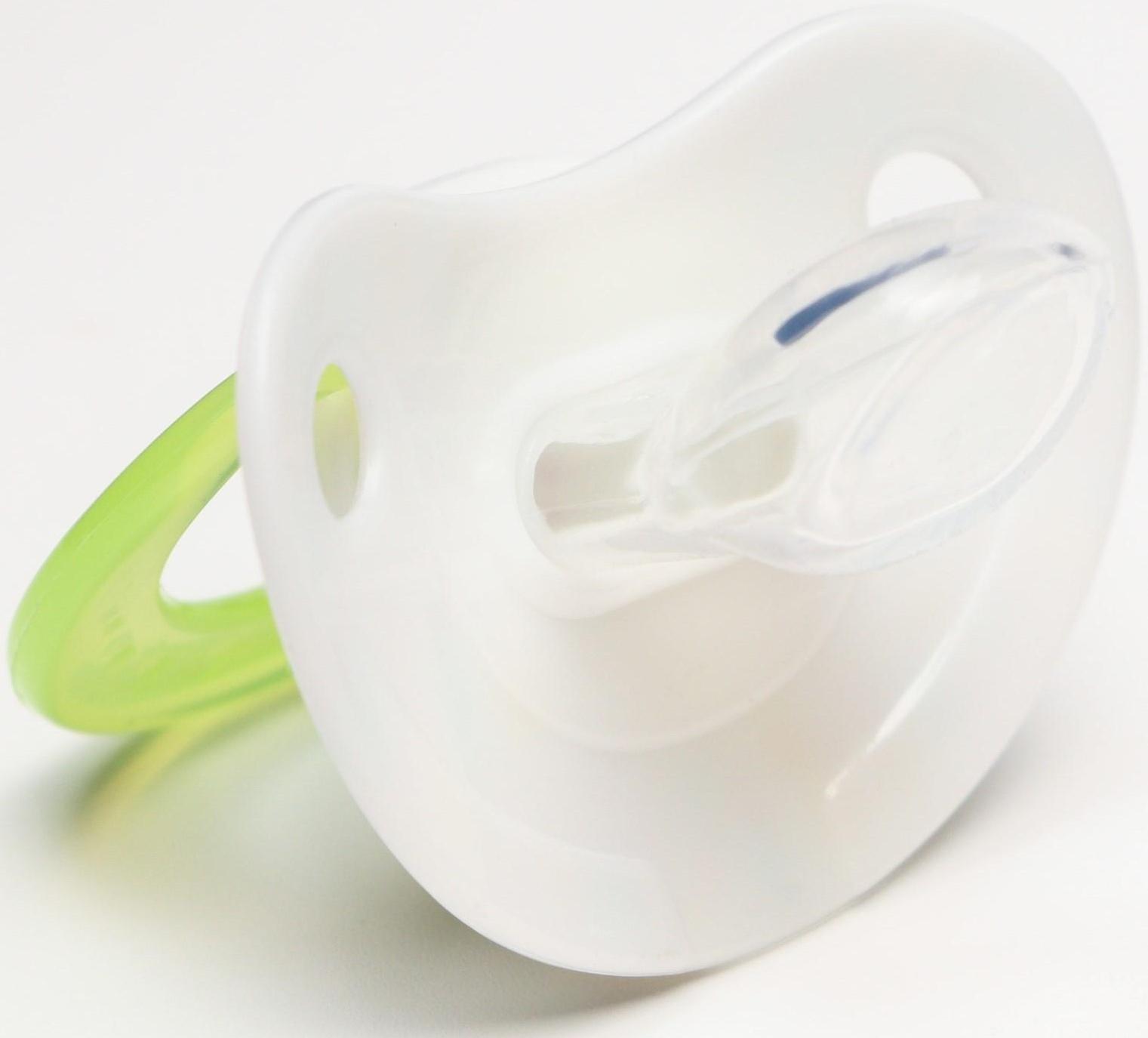 Соска-пустышка ортодонтическая, силикон, от 0 мес., с колпачком, «Кошечка»