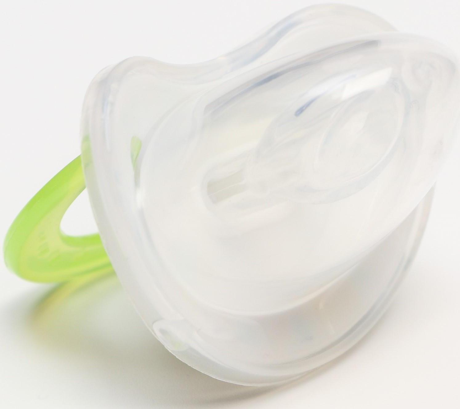 Соска-пустышка ортодонтическая, силикон, от 0 мес., с колпачком, «Кошечка»