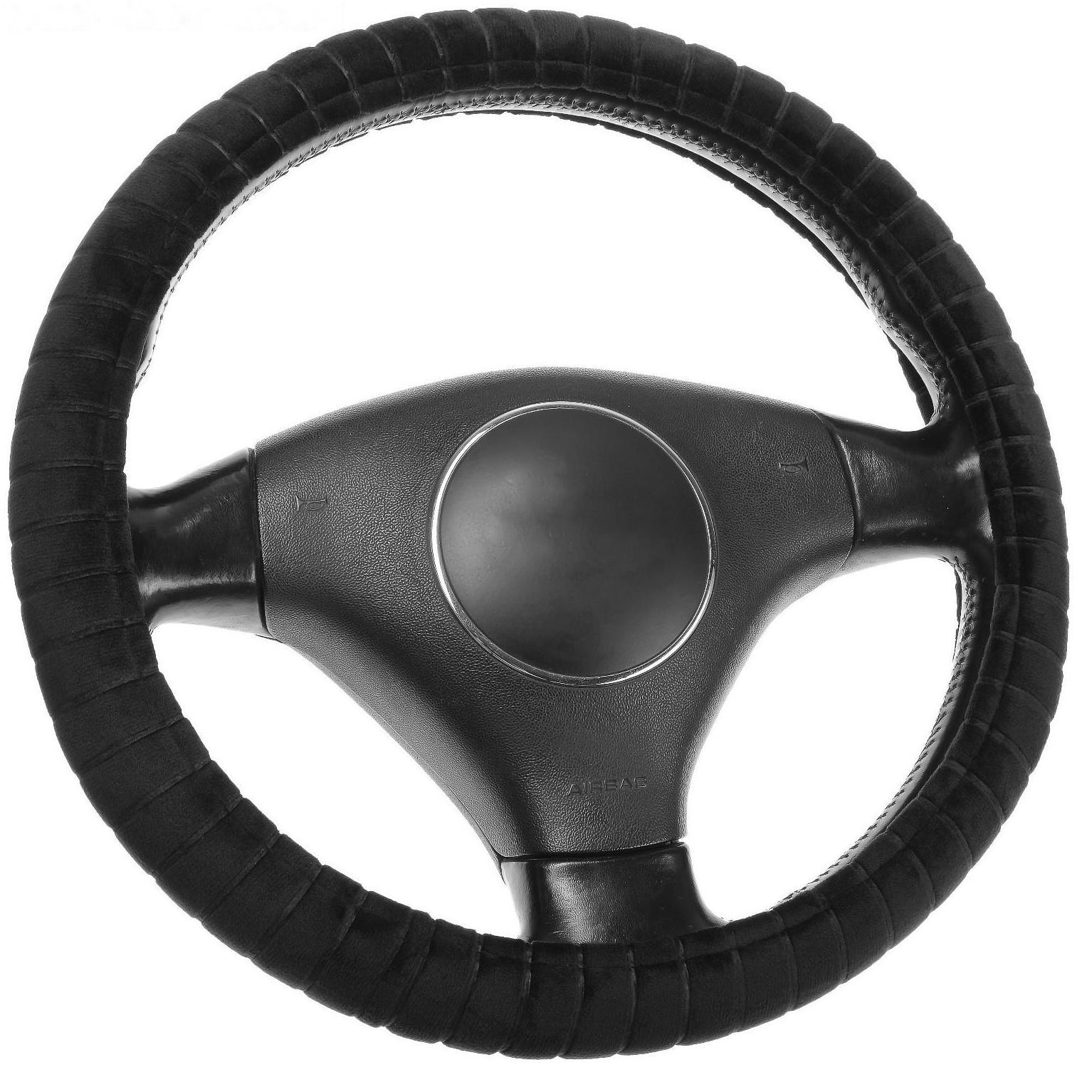 Оплётка TORSO, велюр, размер 38 см, черный