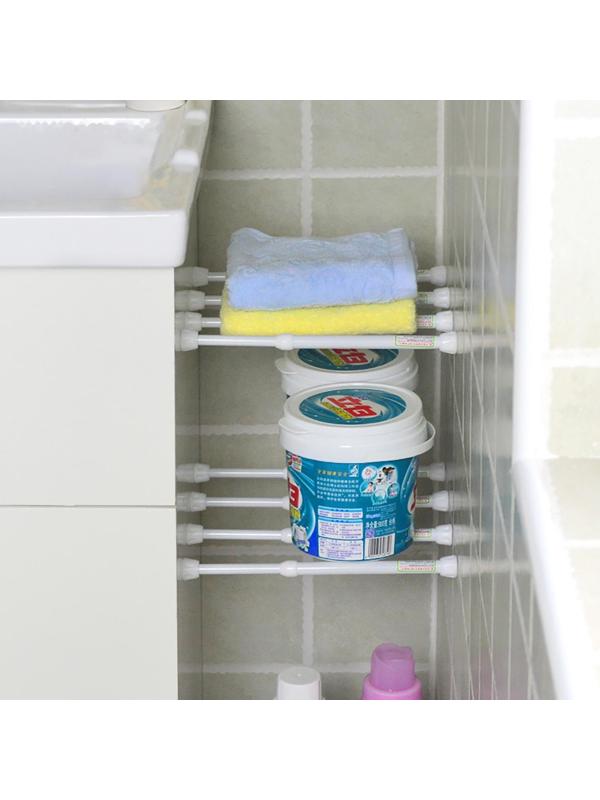 Набор карнизов универсальных 60-95 см, 2 шт, цвет белый