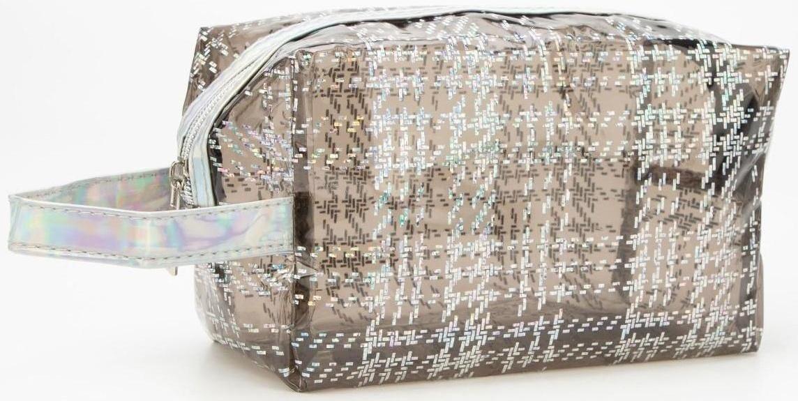 Косметичка на молнии, цвет чёрный