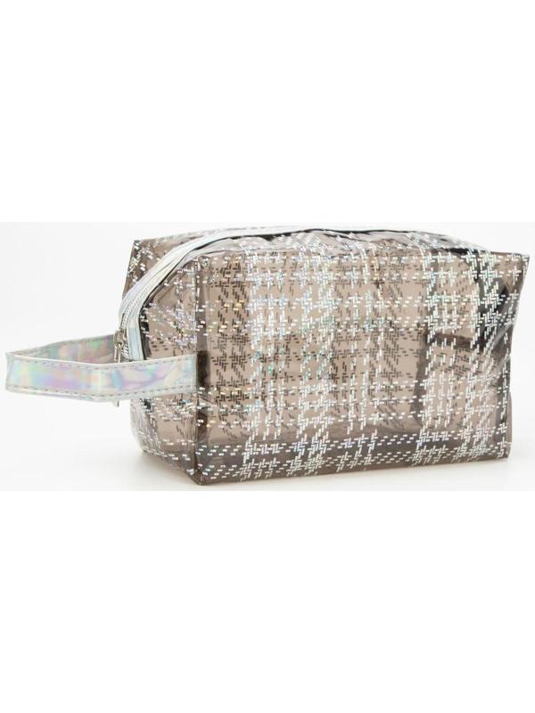 Косметичка на молнии, цвет чёрный