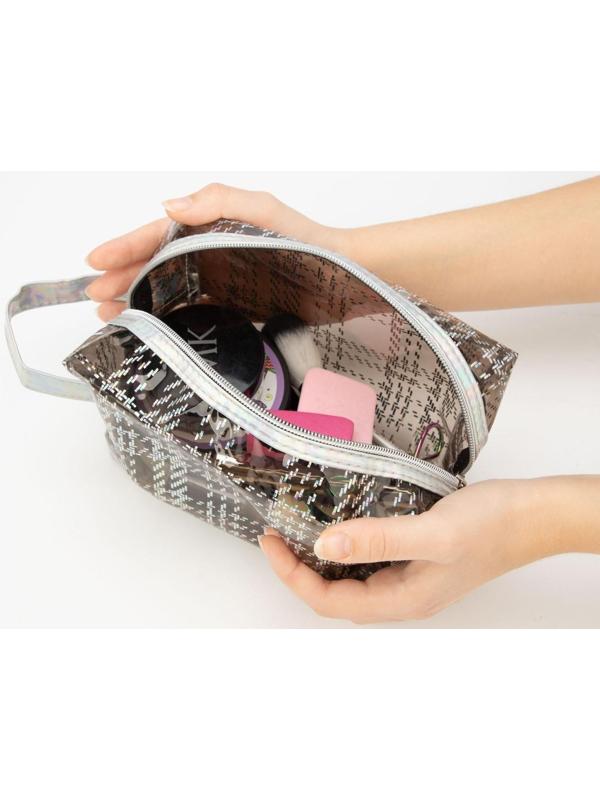 Косметичка на молнии, цвет чёрный