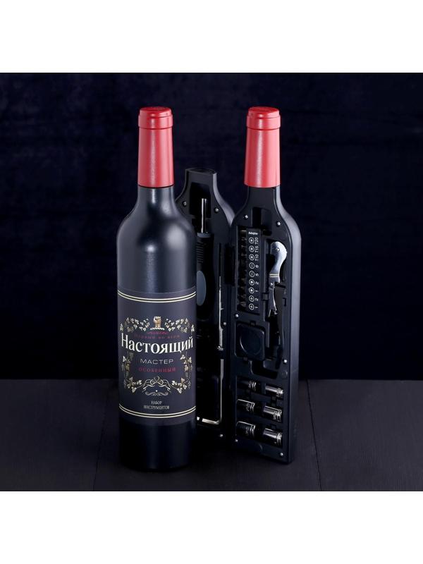 Набор инструментов «Настоящий мужчина», в бутылке, 22 предмета
