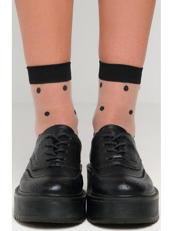 Набор стеклянных женских носков (3 пары) MINAKU размер 36-37 (23 см)