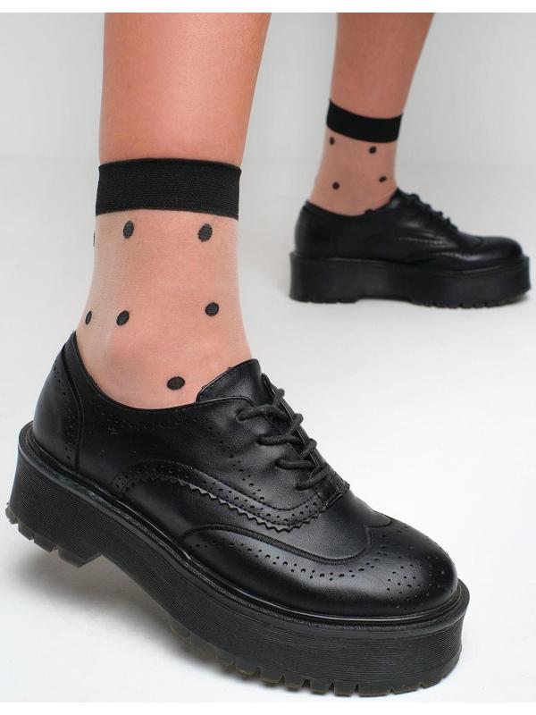 Набор стеклянных женских носков (3 пары) MINAKU размер 36-37 (23 см)