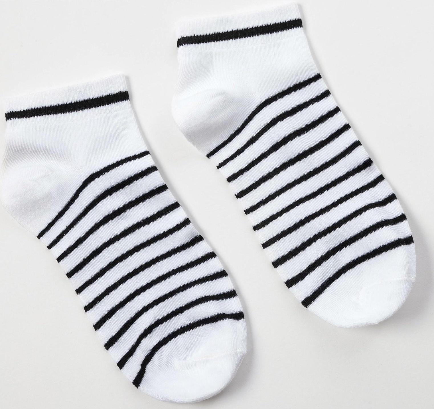 Набор носков мужских MINAKU «Полоса», 3 пары, размер 40-41 (27 см)