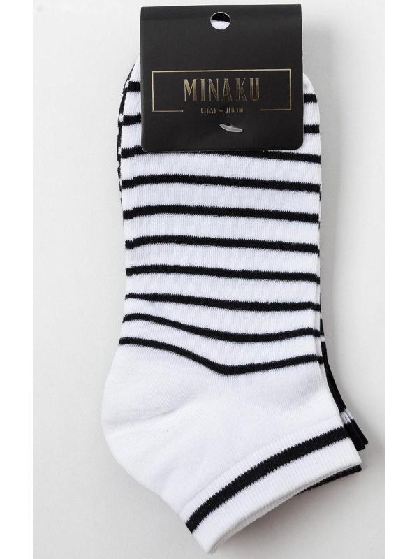 Набор носков мужских MINAKU «Полоса», 3 пары, размер 40-41 (27 см)