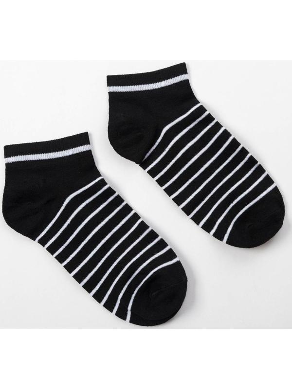 Набор носков мужских MINAKU «Полоса», 3 пары, размер 40-41 (27 см)