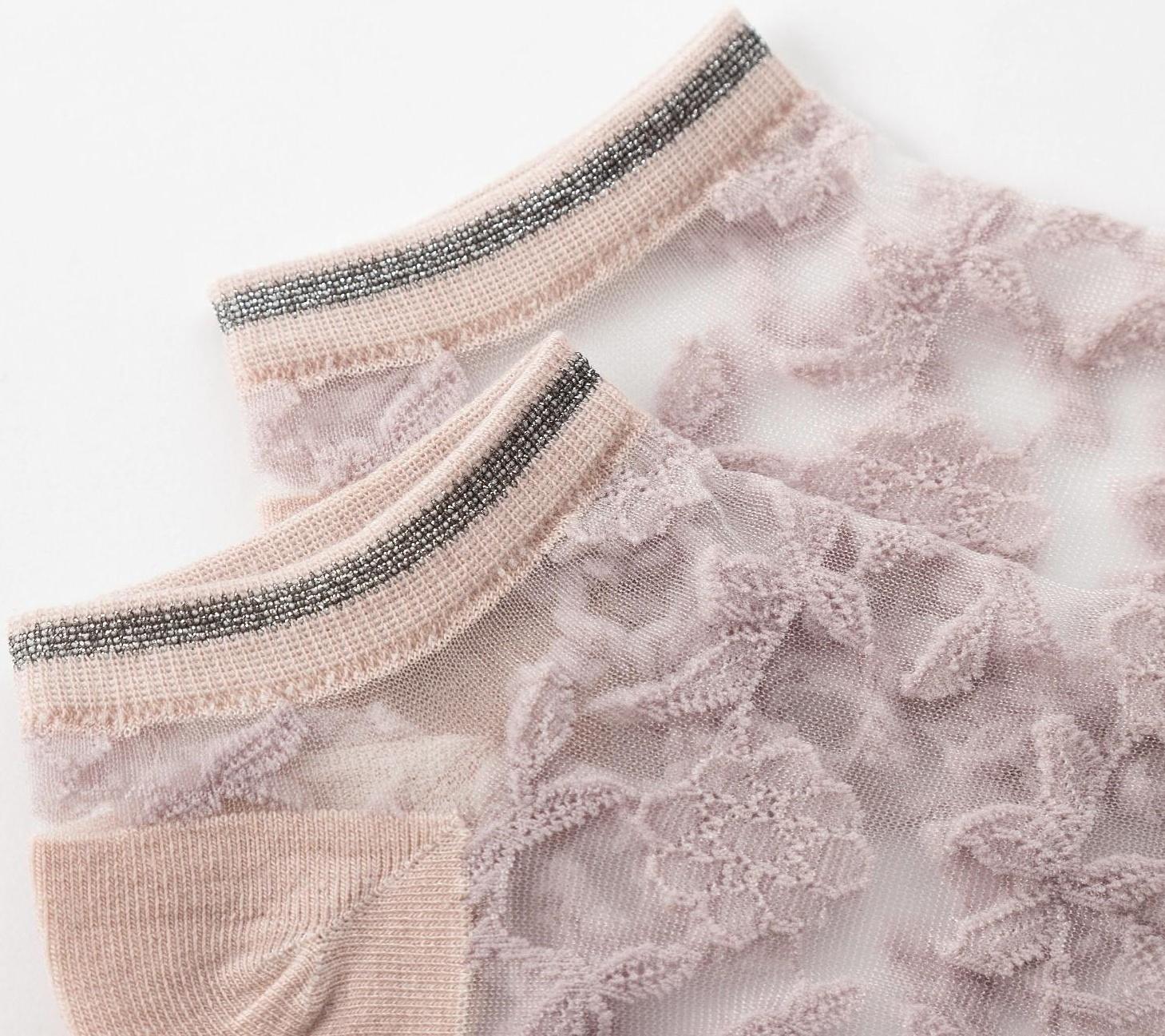 Набор стеклянных женских носков 2 пары 