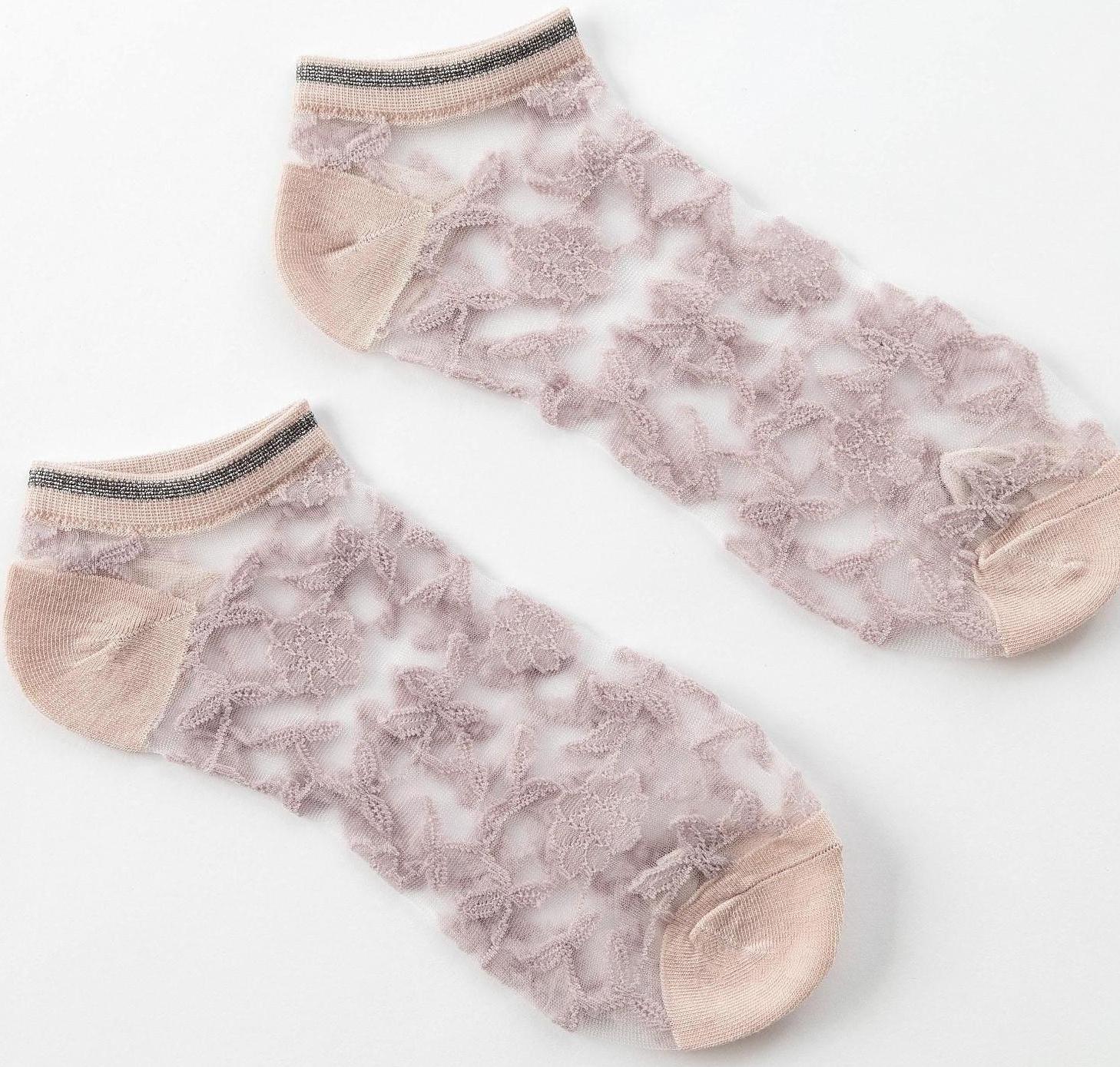 Набор стеклянных женских носков 2 пары 