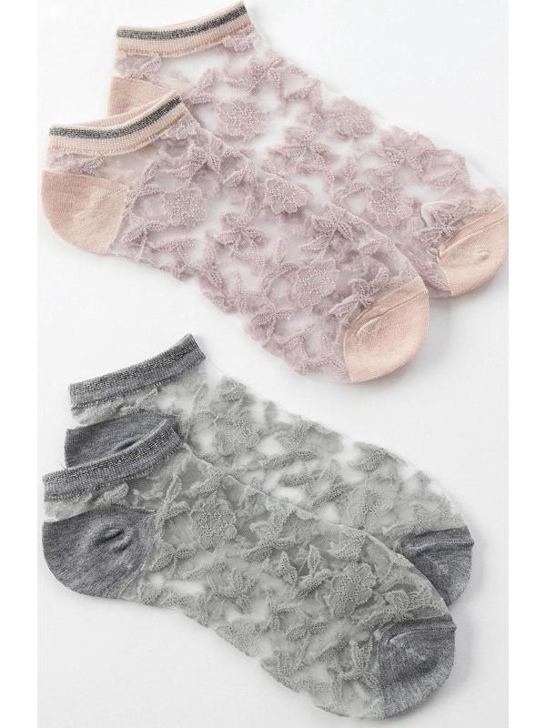 Набор стеклянных женских носков 2 пары 