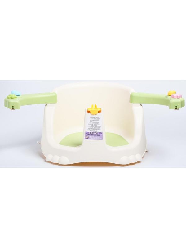 Сиденье для купания со съемным бампером, цвет зеленый