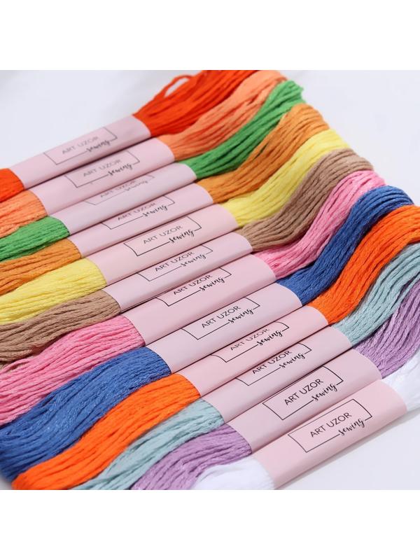 Набор ниток мулине №17, 8 ± 1 м, 12 шт