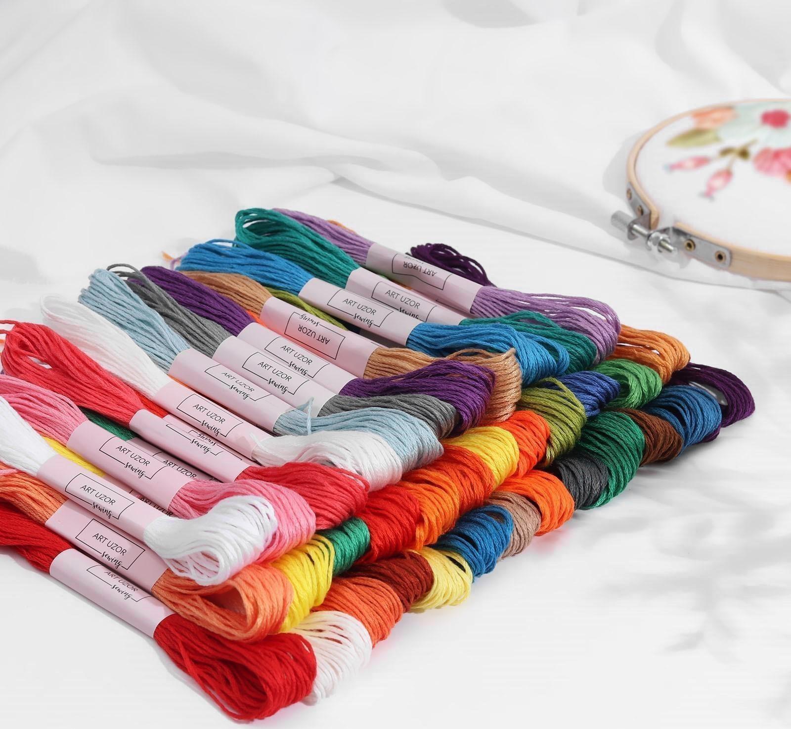 Набор ниток мулине №17/18/19, 8 ± 1 м, 36 шт
