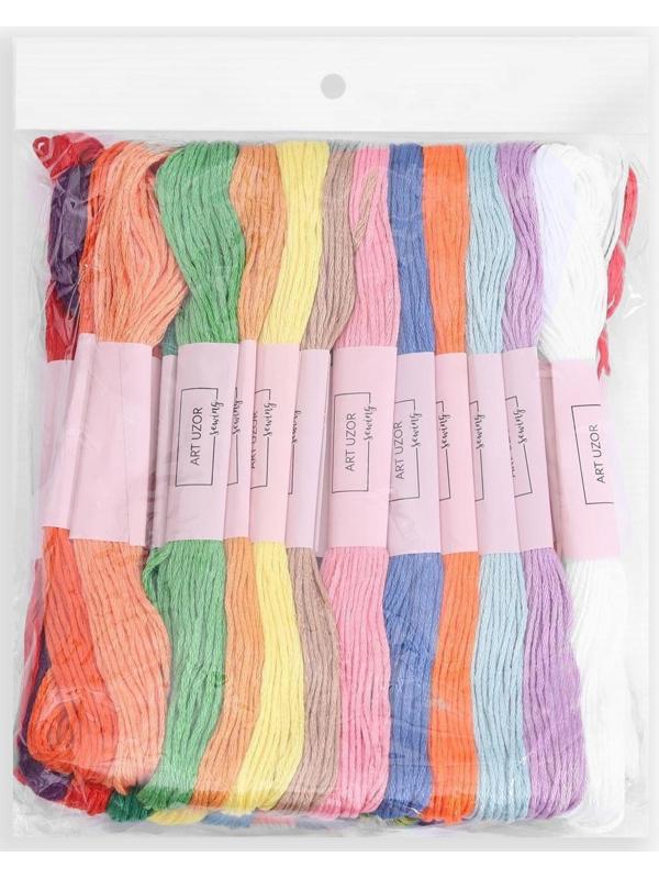 Набор ниток мулине №17/18/19, 8 ± 1 м, 36 шт