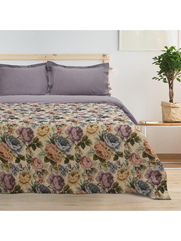 Покрывало гобеленовое Этель «Пионы», размер 160х200 см