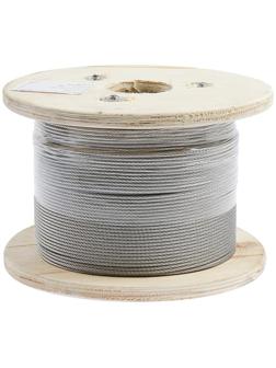 Трос стальной TAEN, нержавеющий, 3 мм, бухта 200 м