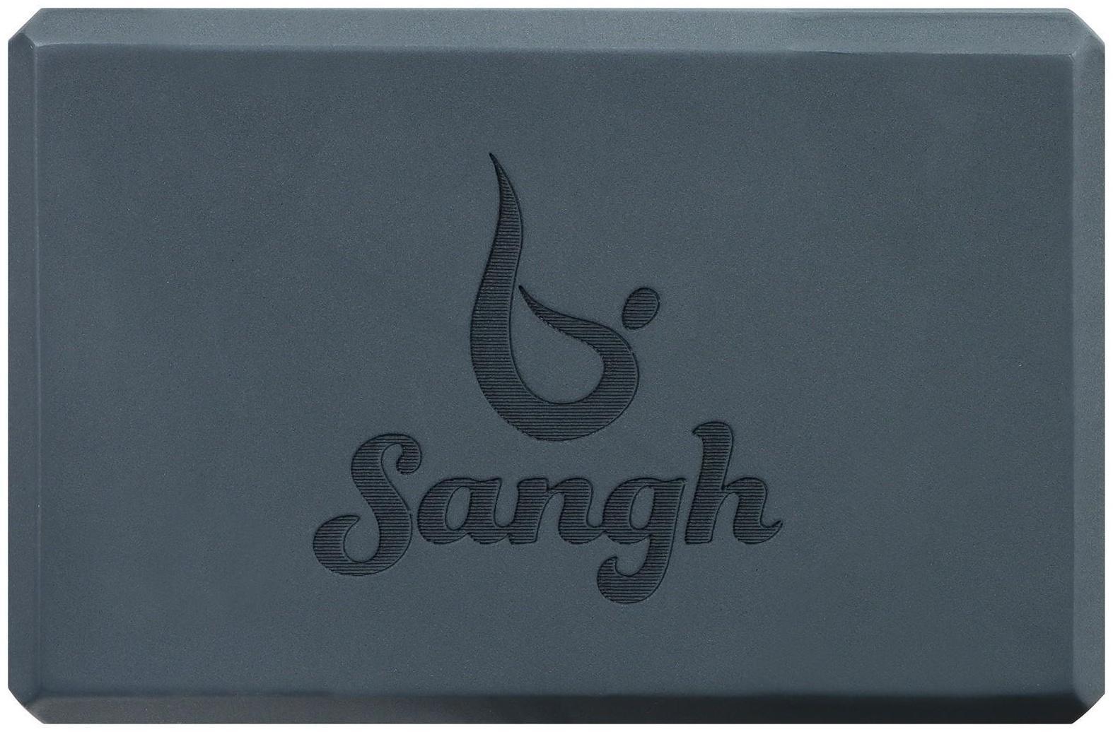 Блок для йоги 23 х 15 х 8 см, вес 120 г, цвет серый