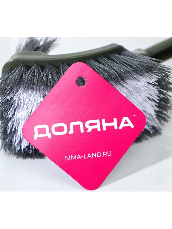 Щётка для уборки двойная Доляна, 49 см, цвет МИКС