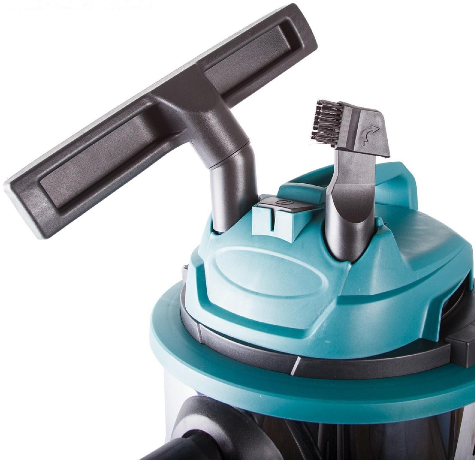 Строительный пылесос Bort BSS-1325, 1300 Вт, 29 л/сек, 25 л, функции выдува и сбора жидкости