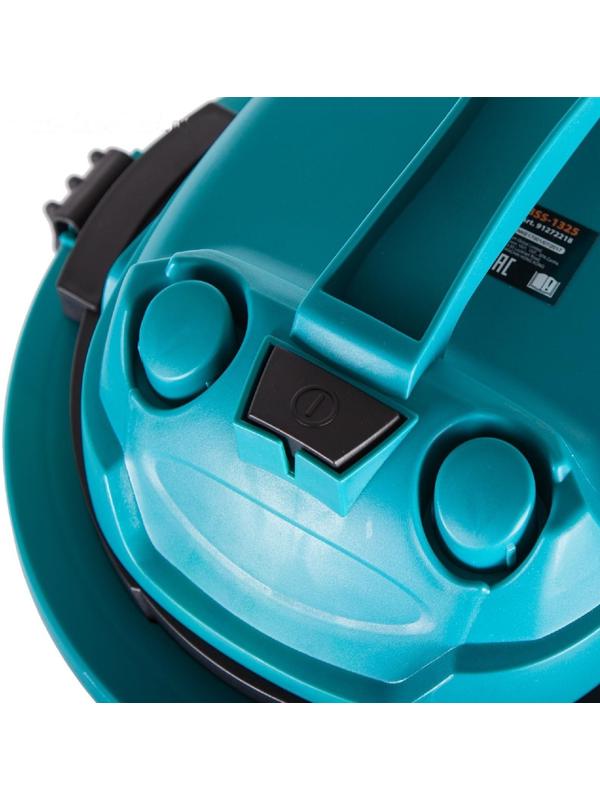 Строительный пылесос Bort BSS-1325, 1300 Вт, 29 л/сек, 25 л, функции выдува и сбора жидкости