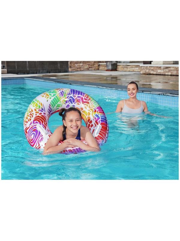 Круг для плавания «Лето», d=91 см, от 10 лет, цвета МИКС, 36084 Bestway